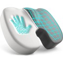 Poduszka na krzesło ergonomiczna 45x35x7 cm Poduszka bawełniana z warstwą memory Poduszka na siedzisko na hemoroidy Poduszka na siedzisko do pracy i biura 2