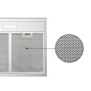 Podvěsná digestoř s recirkulací vzduchu a 3 stupni výkonu 59,5 x 48 x 10 cm nerezová ocel s LED osvětlením do kuchyně pod skříňku 2