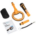 Podvodný detektor kovov IP68 do hĺbky 30 m, 360° detekcia, vibrácie aj zvuk, vstavaná svietidlo, automatické vypnutie, dosah 6–7 cm 6