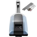 Pohon otvírače garážových vrat 800 N kolejnice 3 m AC 220V DC motor modro šedý automat pro sekční vrata 1