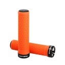 Poignées de guidon 135 x 34 mm VTT Vélo de montagne Poignées en caoutchouc souple Verrouillage unilatéral Poignées antidérapantes Accessoires 6
