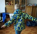Poikien kuviollinen takki J1313 3