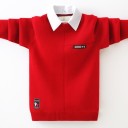 Poikien neulepusero L973 4