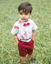 Poikien paita ja shortsit B1341 3