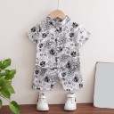 Poikien paita ja shortsit L1619 9