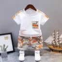 Poikien T-paita ja shortsit L1249 2