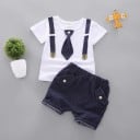 Poikien T-paita ja shortsit L1589 3