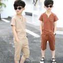 Poikien T-paita ja shortsit L1601 3