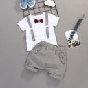 Poikien T-paita ja shortsit L1615 2