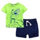 Poikien T-paita ja shortsit L1623 1