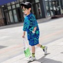 Poikien T-paita ja shortsit L1683 1