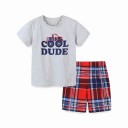 Poikien T-paita ja shortsit L1698 11