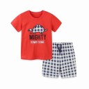 Poikien T-paita ja shortsit L1698 2