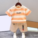 Poikien T-paita ja shortsit L1711 3