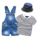 Poikien T-paita ja shortsit L1714 1