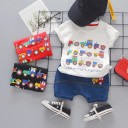 Poikien T-paita ja shortsit L1728 1