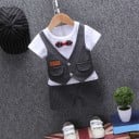 Poikien T-paita, jossa liivi ja shortsit L1141 7