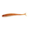 Poissons en caoutchouc ring shad 9,7 cm 4,7 g Paquet de 6 pièces Leurres souples avec sel et micro-rainures Pour la pêche aux poissons 19