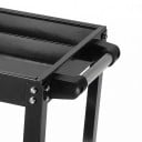 Pojízdný vozík na nářadí 3 patrový Nosnost 100 kg Rozměry 74 x 66 x 35,5 cm Kovová konstrukce s kolečky a madlem Do dílny garáže i servisu 10