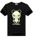 Pojk T-shirt med självlysande tryck J676 7