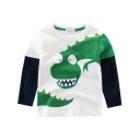 Pojkar långärmad T-shirt B1420 16