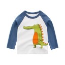 Pojkar långärmad T-shirt B1439 4