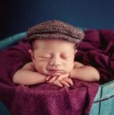 Pojkars fotograferingsset: hatt och fluga 1