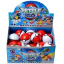PokeBall med 2 Pokémon figurer och klistermärken Mini Pokémon figurer i Pokéball Present till Pokémon fans Liten och större figur med klistermärken i Pokéball, 24 st. 4