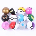 PokeBall med Pokémon-figur och klistermärken Set Pokéballs i en låda Mini Pokémon-figur i Pokéball Liten figur med 2 klistermärken i Pokeball, 12 st. 3