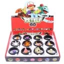 Pokéball Pokémon figurával és matricákkal Pokéball készlet dobozban Mini Pokémon figura Pokébálban, 12 db 2