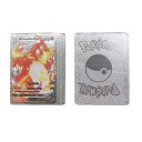 Pokémon Card Pack VMax Shiny Pokémon Cards Pokémon Trading Cards Set med spelkort i guld, silver och svart, 81 st 4