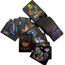 Pokémon Card Pack VMax Shiny Pokémon Cards Pokémon Trading Cards Speelkaartenset, Zwart, 55 stuks 4