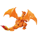 Pokémon construção Charizard 273 peças 24 x 24 x 13,5 cm Figura dobrável do Pokémon de fogo Modelo para crianças Construção criativa Pokémon 2