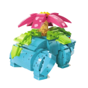 Pokémon Venusaur -rakennussarja 497 osaa 12 x 12,7 x 12 cm Taitettava ruoho-Pokémon-malli Luova lelu lapsille Keräilykelpoinen Pokémon-hahmo 2