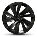 Poklice a kerekek 19" Tesla Model Y Juniper 2025-2026 Sada 4 db Műanyag PC és ABS Ventilnyílás Autókerék takarók 2