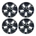 Poklice na koła 19" Tesla Model Y Juniper 2025 Zestaw 4 szt Pęciopromieniowy design Z osłonami centralnymi Osłony felg samochodowych 1