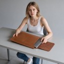 Pokrowiec na laptopa 12 do 13,3 cali MacBook Air i Pro 13 M1 M2 33,5 x 25,4 cm Wodoodporna skóra syntetyczna Podkładka pod mysz 2