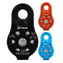 Polea de un solo giro 8,1 x 4,4 cm Aleación de aluminio para escalada y montañismo Cuerda de hasta 12 mm Capacidad de carga 26 kN Alta resistencia 1