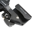 Polia de escalada 7,5 x 18 cm em alumínio aeronáutico 7075 Polia resistente para corda de 8–12 mm Escalada Equipamento desportivo ao ar livre 2