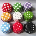 Polka Dot Muffin Cases 50 pcs 14