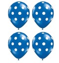 Polkaprikkede balloner - 10 stk 2