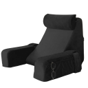 Polštář na čtení s opěrkami 35,6 x 39,8 x 48 cm Opěrný polštář do postele s paměťovou pěnou Polštář na čtení sledování televize hraní her 5