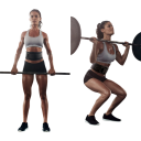 Polstrovaný fitness pás vel. S 124 cm s mesh konstrukcí pro silový trénink, posilovací bandáž s šířkou 16,5 cm a páskou na suchý zip 6