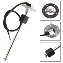 Polttoaineen mittausanturi kelluvalla mekanismilla 0–190 Ω pituus 525 mm 21" resistiivinen anturi IP67 polttoaineen, öljyn ja nesteiden tason valvontaan säiliöissä 3