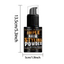 Polvo fijador en spray 40 g Aumenta el volumen Textura de larga duración Fija el peinado Efecto matificante Fijación del cabello unisex sin apelmazarlo 2
