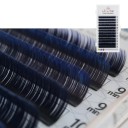 Πολύχρωμες τεχνητές βλεφαρίδες C καμπύλη 8–14 mm πάχος 0,07 mm Διχρωμίες βλεφαρίδες με χρωματιστές άκρες για όγκο 2