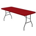 Polyester rechteckige elastische universelle Tischdecke 76 x 183 cm Schutzhülle für den Tisch Elastischer Bezug für den Außen 1