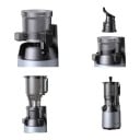 Pomalig juicer BioloMix SJ-023 med påfyllningsöppning 130 mm 250 W Kallpressning Tredubbelt filter Grå För hela frukter och grönsaker 4