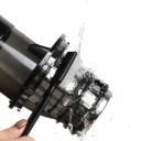 Pomalý odšťavňovač BioloMix SJ-017 200 W s plnicím otvorem 78 mm Lisovanie za studena Šnekový Tmavá šedá Pre celé ovocie aj zeleninu 9
