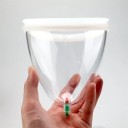 Pompa a vuoto per massaggio per coppettazione di glutei e seno Set di coppette lifting per rassodare e modellare il corpo Terapia a vuoto manuale 3